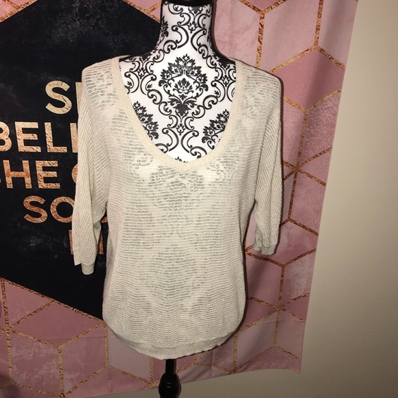 torrid Sweaters - TORRID• Gold open knit Sweater